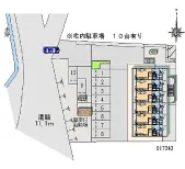 ★手数料０円★豊橋市大岩町　月極駐車場（LP）